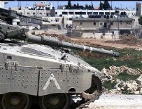 İsrail Tankları Gazze'yi vurdu