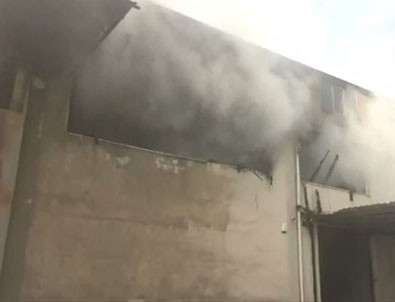 İstanbul Hadımköy'de lojistik deposunda yangın!