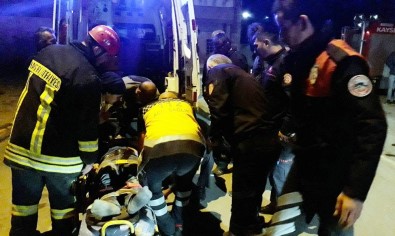 Kayseri'de Kafe Çöktü Açıklaması 1 Yaralı