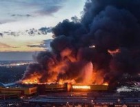 YANGıN YERI - Rusya'da büyük yangın