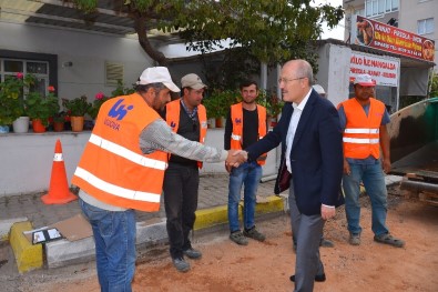 Altıeylül'de Asfalt Çalışmaları Devam Ediyor