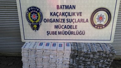 Batman'da 19 Bin 65 Paket Kaçak Sigara Ele Geçirildi