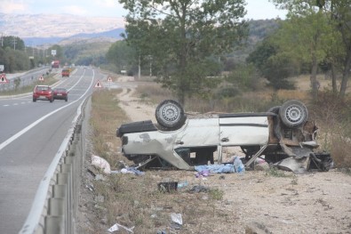Bolu'da Trafik Kazası Açıklaması 3 Yaralı