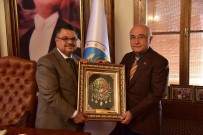 CEMİL ÇİÇEK - Eski TBMM Başkanı Cemil Çiçek İle Başkan Yağcı Bir Araya Geldi