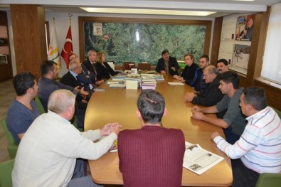 Gedizli Kasaplardan, Belediye Başkanı Saraoğlu'na Teşekkür Ziyareti