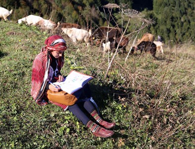 Türkiye'nin 'Heidi'sinin hayali veteriner olmak