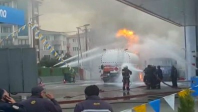 İstanbul'da Akaryakıt İstasyonunda Patlama Açıklaması 3 Yaralı