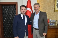 KAYSERİ ŞEKER FABRİKASI - Milli Güreşçi Olan Spor Eğitim Daire Başkanından Kayseri Şeker'e Ziyaret