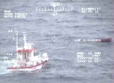 Türk Kargo Gemisi Şile Açıklarında Battı