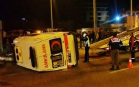 Ambulansla Otomobil Çarpıştı Açıklaması 6 Yaralı