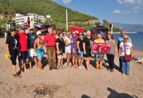 10 KASıM - Atatürk'e Saygı İçin Yüzdüler