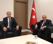 NECDET BUDAK - Bakan Özlü İle Rektör Budak Arasında Yerli Otomobil Görüşmesi