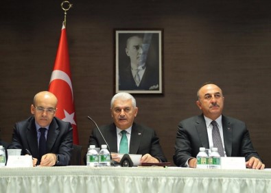 Başbakan Yıldırım, Türk Ve Akraba Toplulukları Temsilcileriyle Bir Araya Geldi