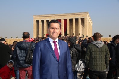 Başkan Mehmet Kocadon 10 Kasım'da Ata'nın Huzurunda