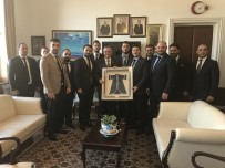 HÜSEYİN TANRIVERDİ - MAGİAD Üyeleri Ankara'da Vekillerle Buluştu