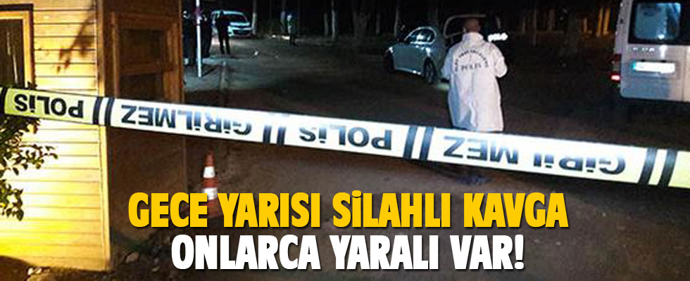 İstanbul'da gece yarısı silahlı kavga: 2'si ağır 6 yaralı