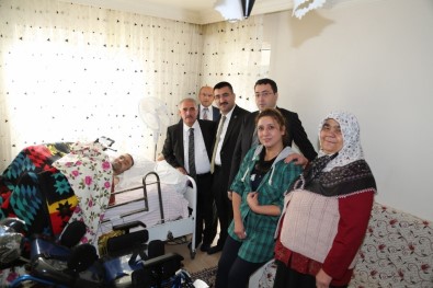 Niğde Belediye Başkanı Özkan'dan Engelli Vatandaşa Ziyaret