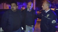 ALKOLLÜ SÜRÜCÜ - Polis Aracına Çarpan Alkollü Sürücü Tutuklandı