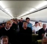 Uçakta Yolculardan Ata'ya Saygı Duruşu