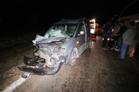 Hüyük'te Zincirleme Trafik Kazası Açıklaması 2 Yaralı