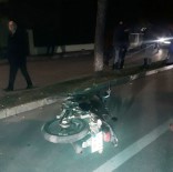 Isparta'da Motosiklet Yayaya Çarptı Açıklaması 2 Yaralı