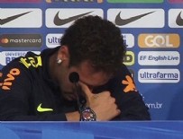 Neymar basın toplantısında ağladı
