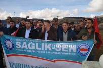 TURİZM CENNETİ - Sağlık Çalışanlarından Şehitlere Anlamlı Ziyaret