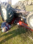 MEHMET TOPUZ - Traktör Devrildi Açıklaması 1 Ölü, 1 Yaralı