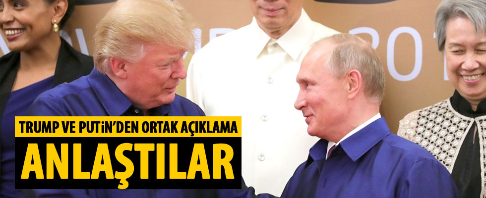 Trump ve Putin anlaştı!
