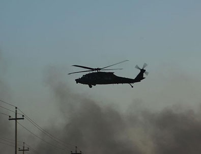 Irak'ta askeri helikopter düştü: 7 ölü