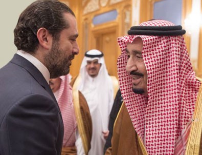 Kral Selman'ı istifa eden Hariri karşıladı