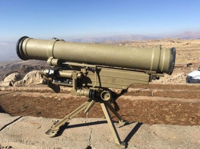 Şırnak'ta Rus yapımı METİS füzesi ele geçirildi