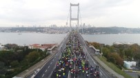 Vodafone 39. İstanbul Maratonu Havadan Görüntülendi