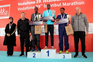 Vodafone 39. İstanbul Maratonu'nda Ödüller Sahiplerini Buldu