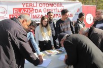 VATANSEVER - Yerli Otomobilin Elazığ'da Yapılması İçin İmza Kampanyası