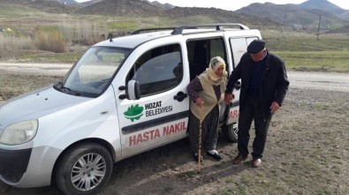 Hozat Belediyesi, 100'Ün Üzerinde Hastanın Naklini Sağladı