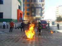 ŞEHMUS NASıROĞLU - Midyat'ta Yangın Tatbikatı Yapıldı