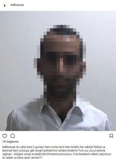 Helin Avşar tacizcisini ifşa etti