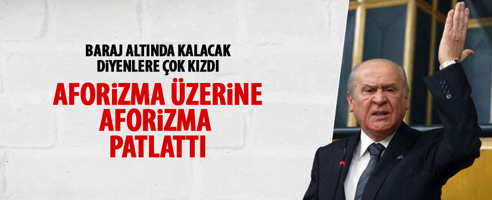 Bahçeli: MHP'nin baraj sorunu yoktur