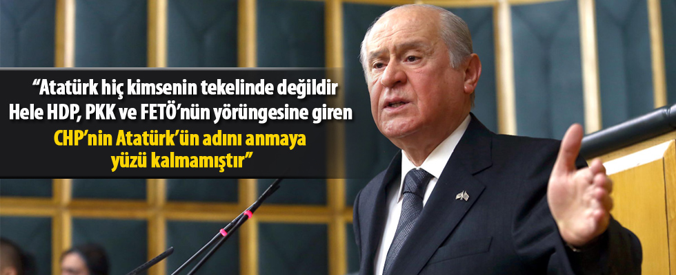 Bahçeli CHP'ye açtı ağzını yumdu gözünü
