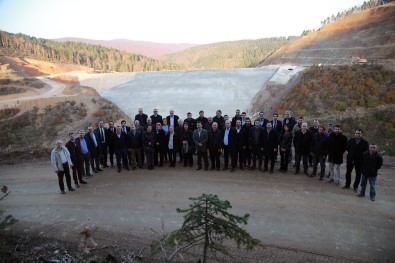 Büyükşehir Bürokratları Akçay Barajını İnceledi
