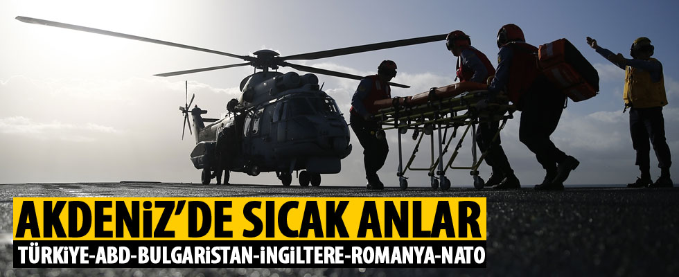 Doğu Akdeniz'de dev tatbikat