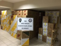 İzmir'de 18 Bin Kaçak Sigara Ele Geçirildi