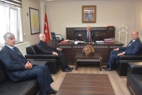 Kaymakam Bayata Başkan Albayrak'ı Makamında Ağırladı