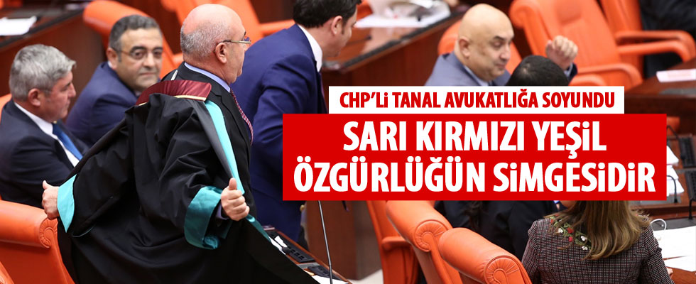 Mahmut Tanal: Kırmızı sarı yeşil özgürlüğün simgesidir