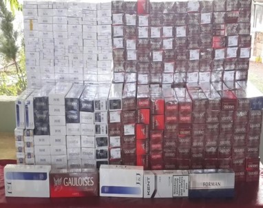 Mardin'de 5 Bin 100 Paket Kaçak Sigara Ele Geçirildi