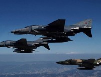 Saldırı hazırlığındaki teröristlere hava harekatı