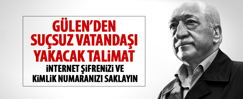 Terörist başının yeni talimatları ortaya çıktı