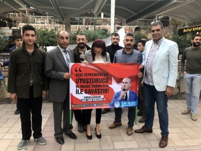 Ülkü Ocakları Ve UTESKON'dan Madde Bağımlılığına Karşı Farkındalık Kampanyası