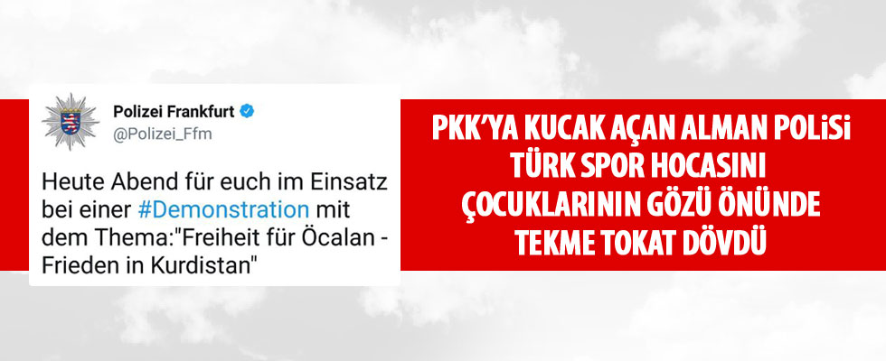 Berlin'de Türk spor hocası çocuklarının gözü önünde darp edildi